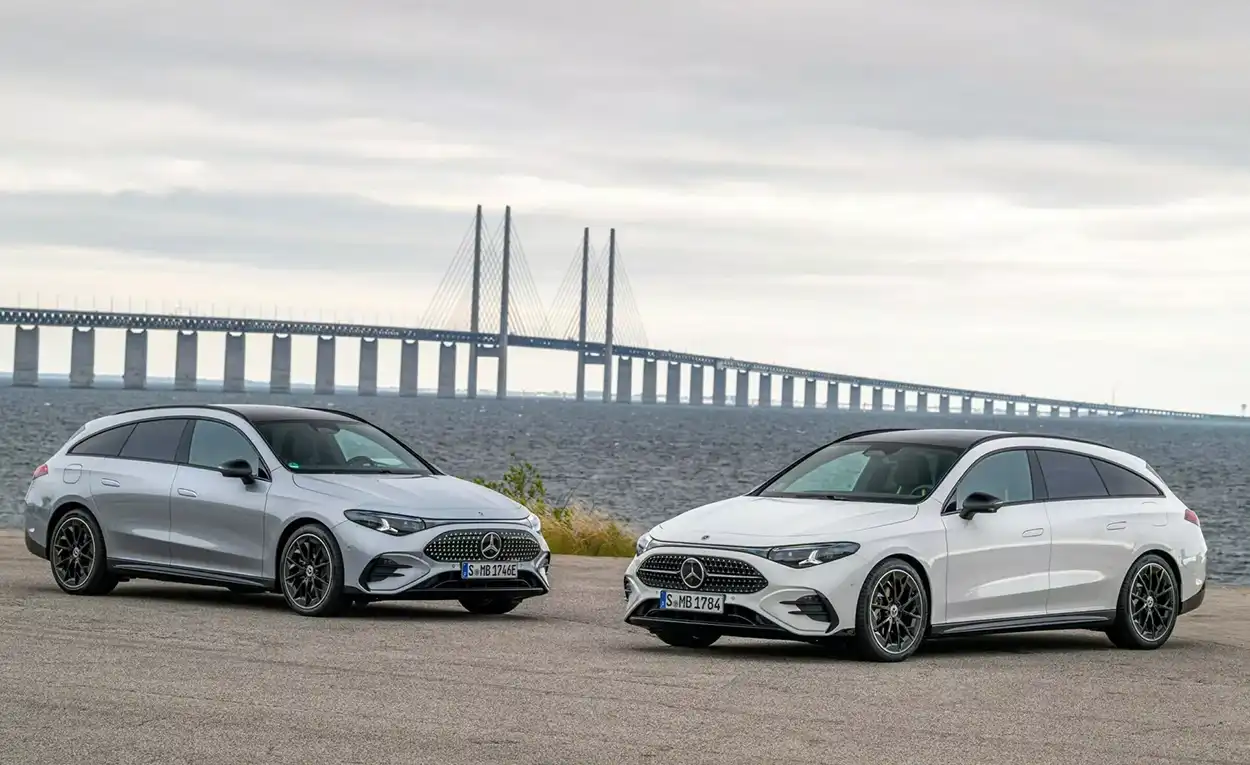 Mercedes CLA Shooting Brake 2026 вид спереди