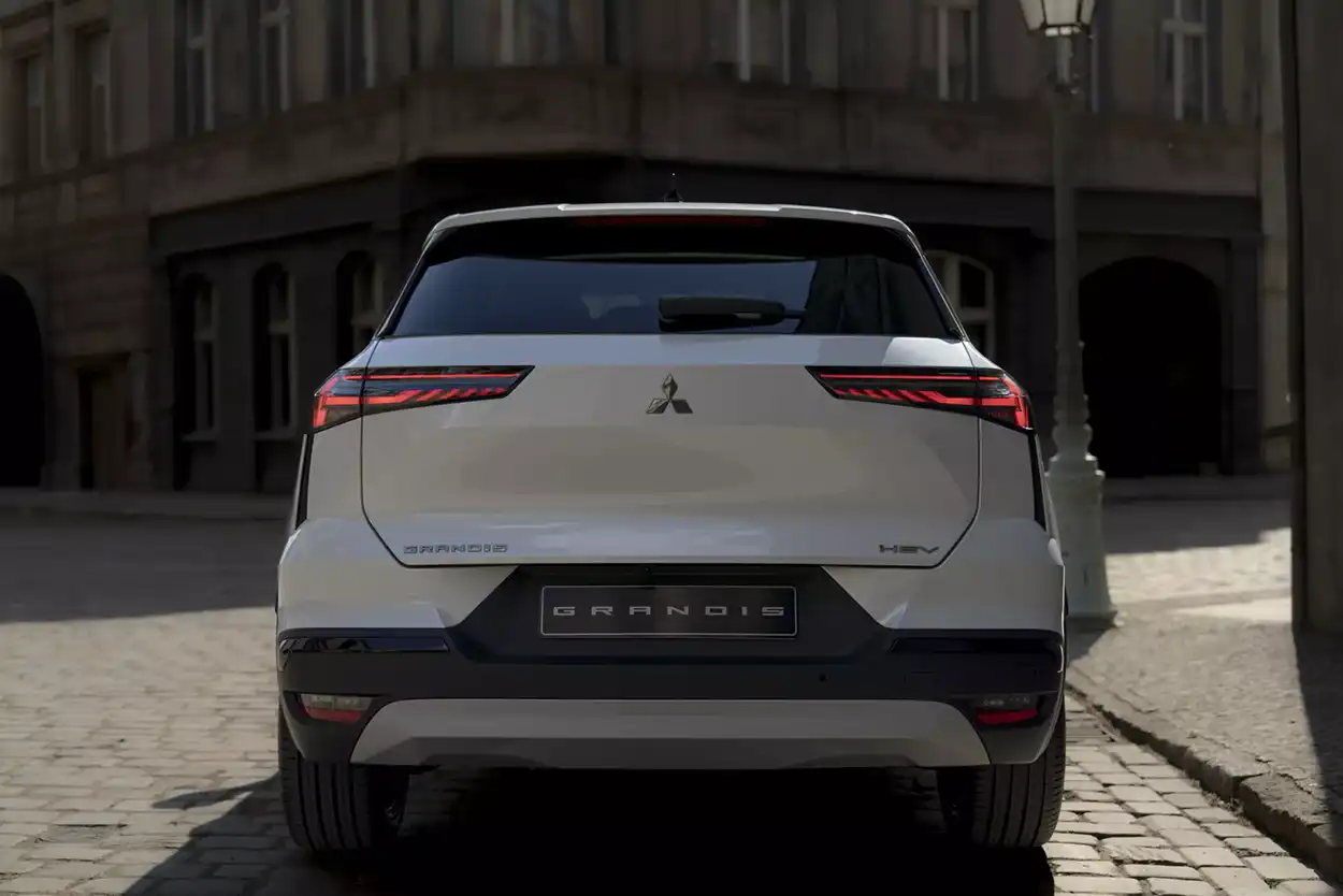 Mitsubishi Grandis вид сзади