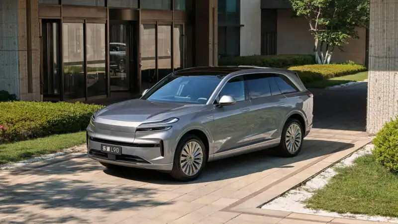Nio Onvo L90 вид спереди