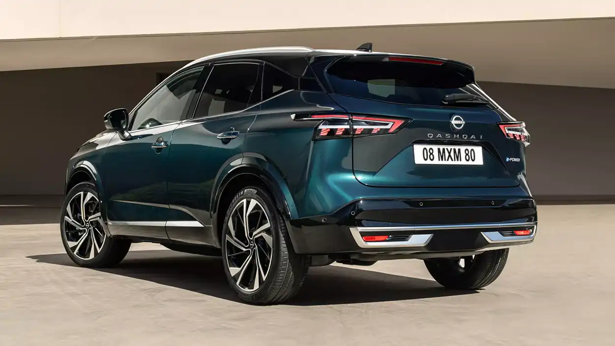 Nissan Qashqai 2026 вид сзади