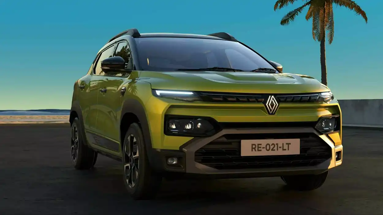 Renault Kiger вид спереди