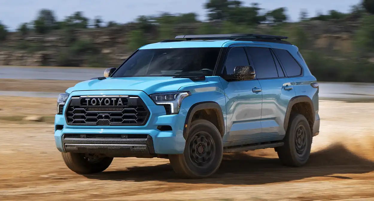 Toyota Sequoia 2026 вид спереди