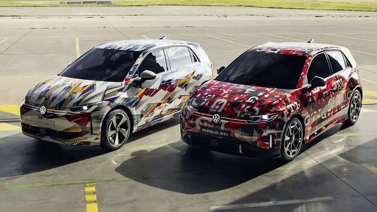 VW-ID. Polo and ID. Polo GTI вид спереди