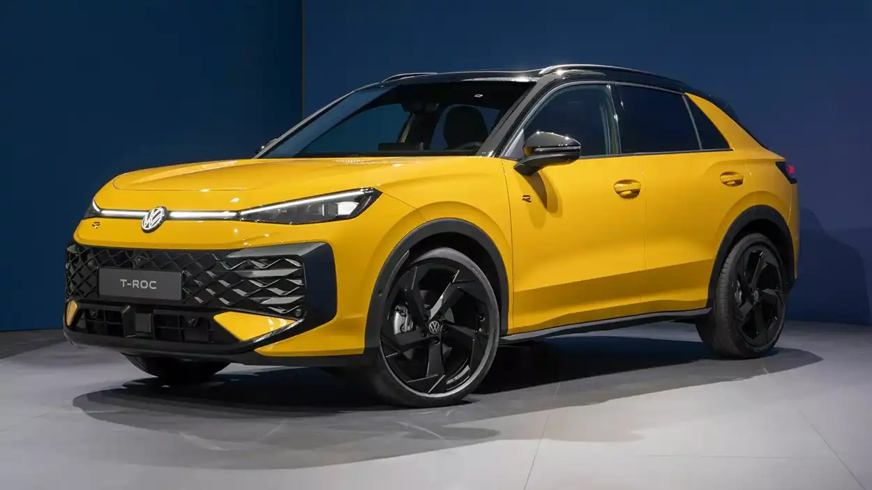 Volkswagen T-Roc 2026 вид спереди