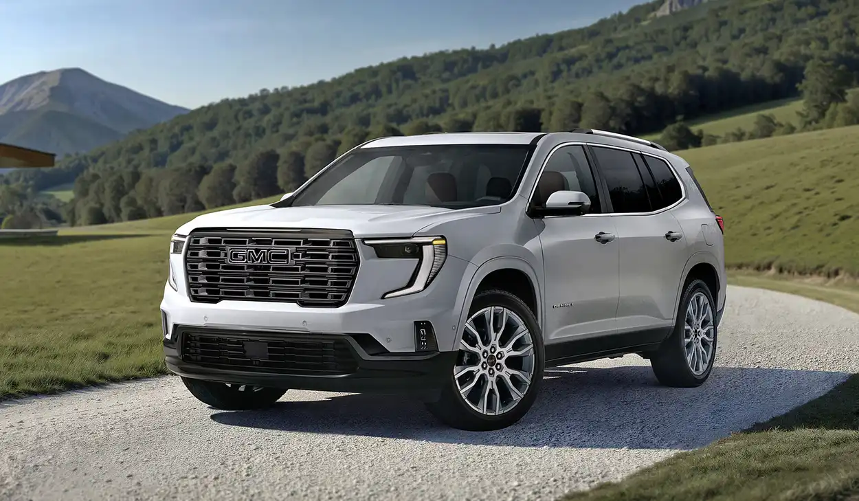 GMC Acadia Denali Ultimate 2026 вид спереди