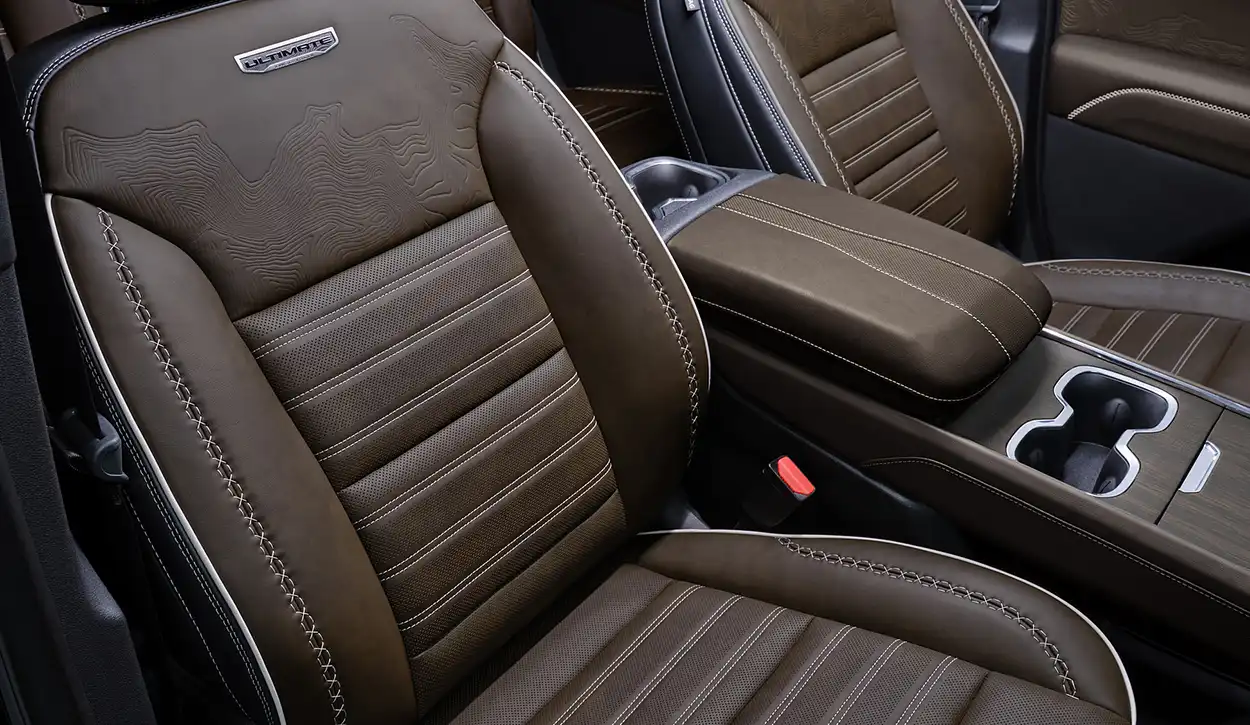 Интерьер GMC Acadia Denali Ultimate 2026