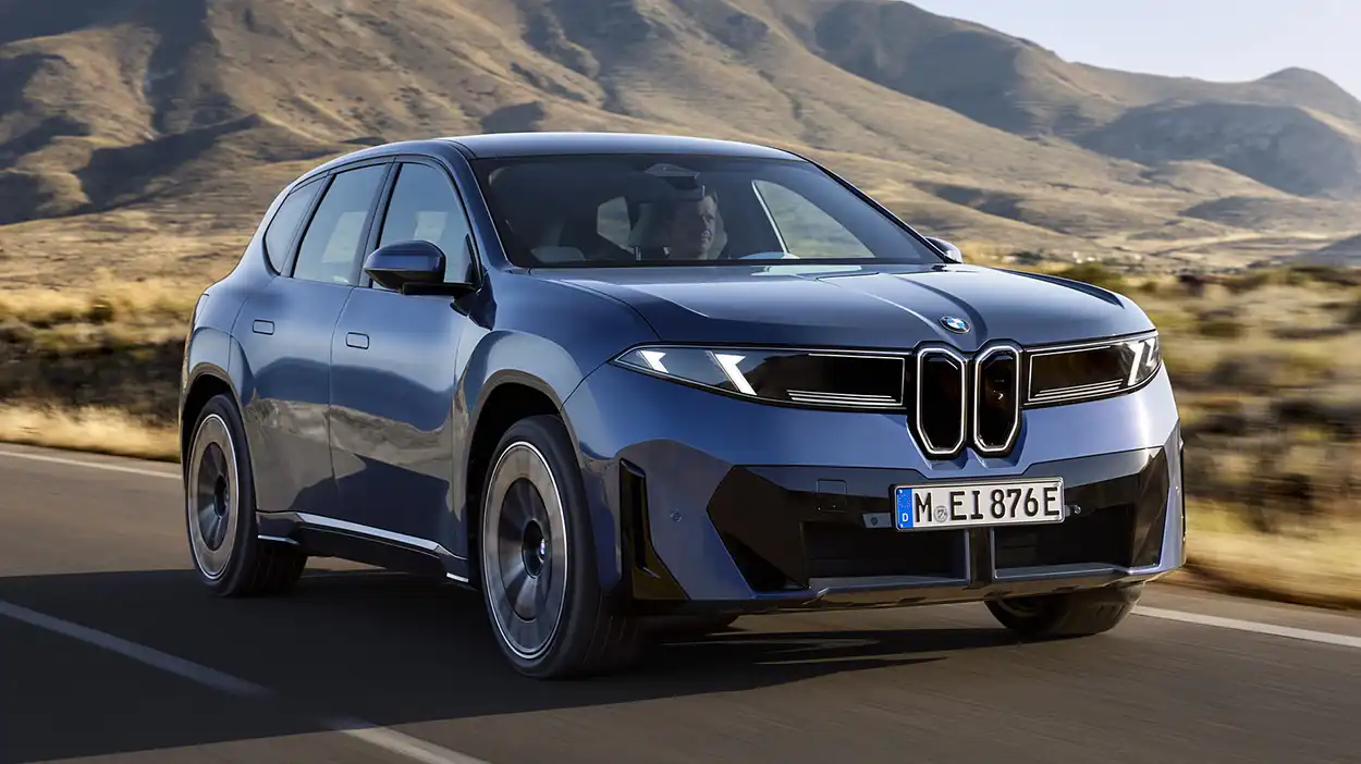 BMW iX3 2027 вид спереди