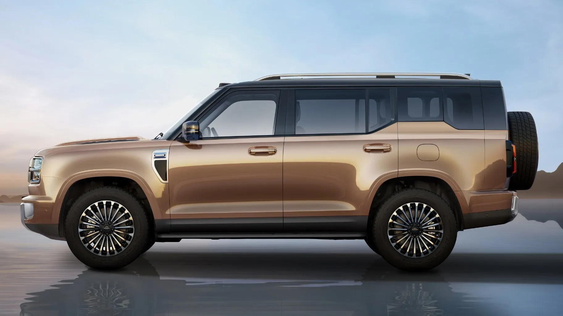 Haval HX 2027 вид сбоку