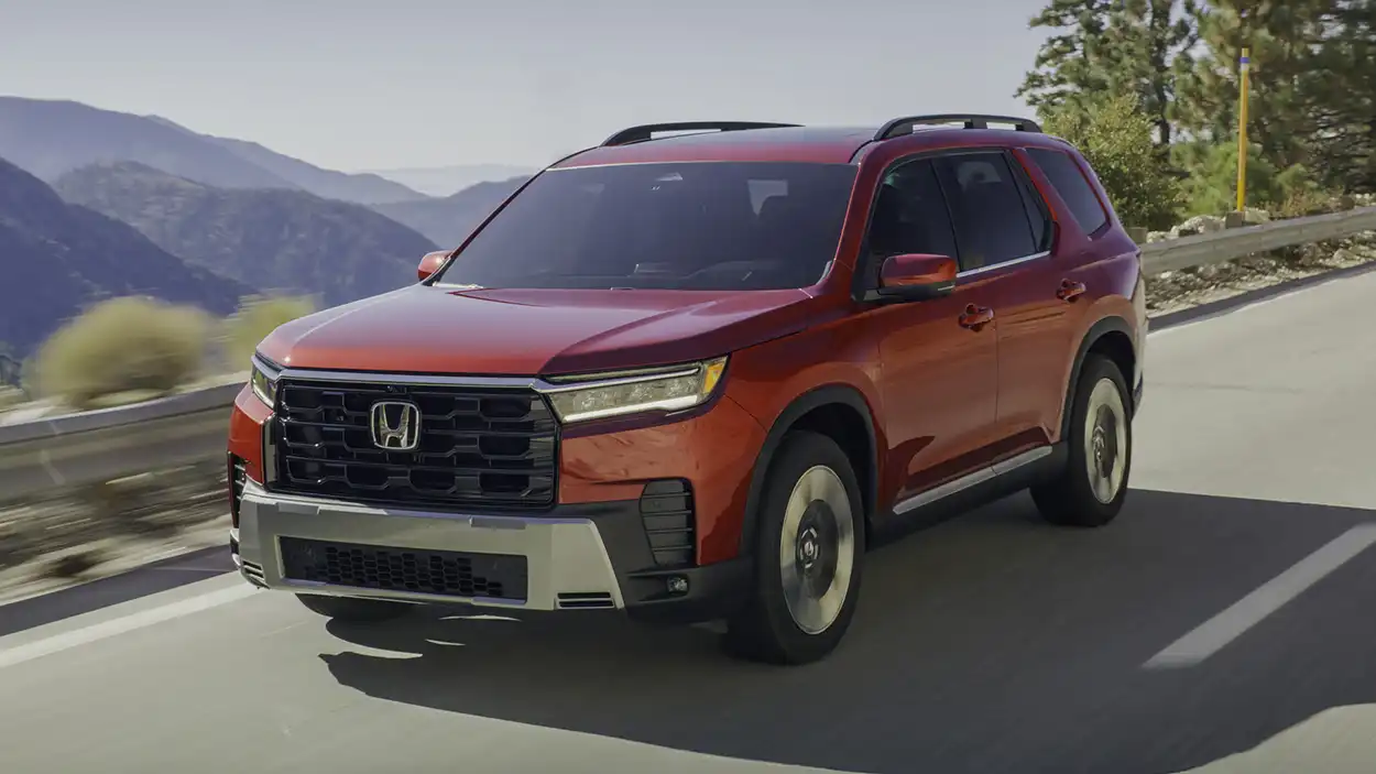 Honda Pilot 2026 вид спереди
