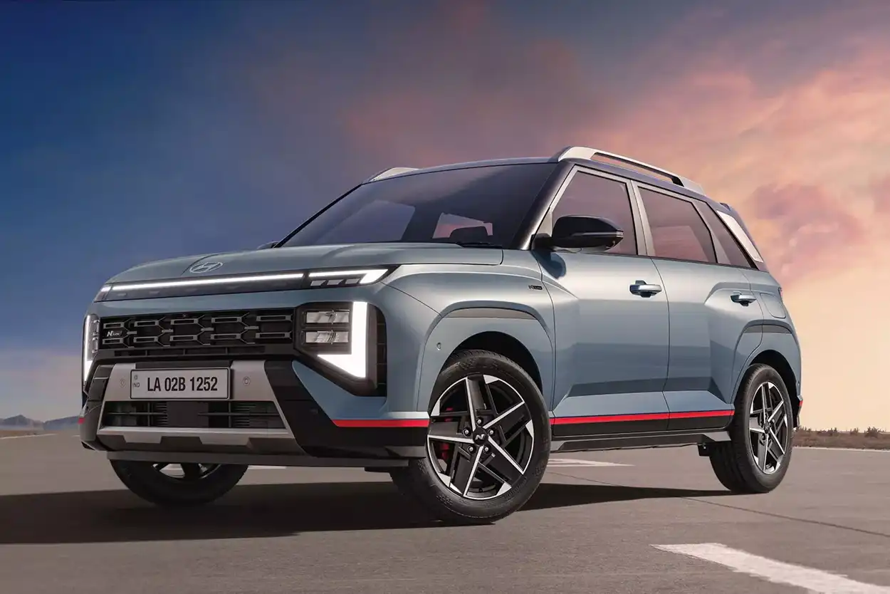 Hyundai Venue N Line вид спереди