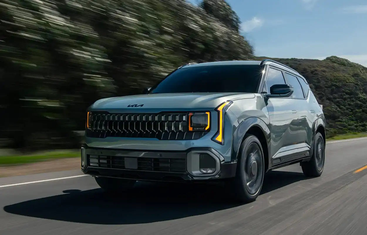 Kia Seltos 2027 вид спереди