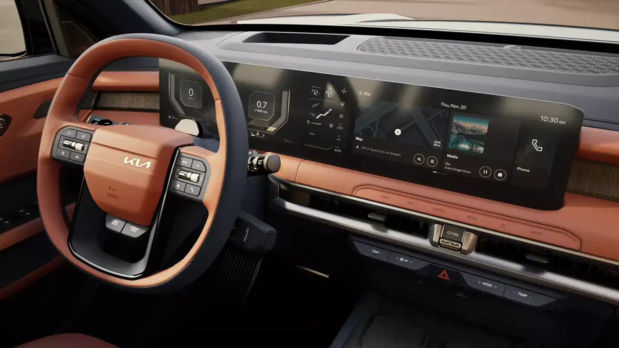 Интерьер Kia Telluride 2027