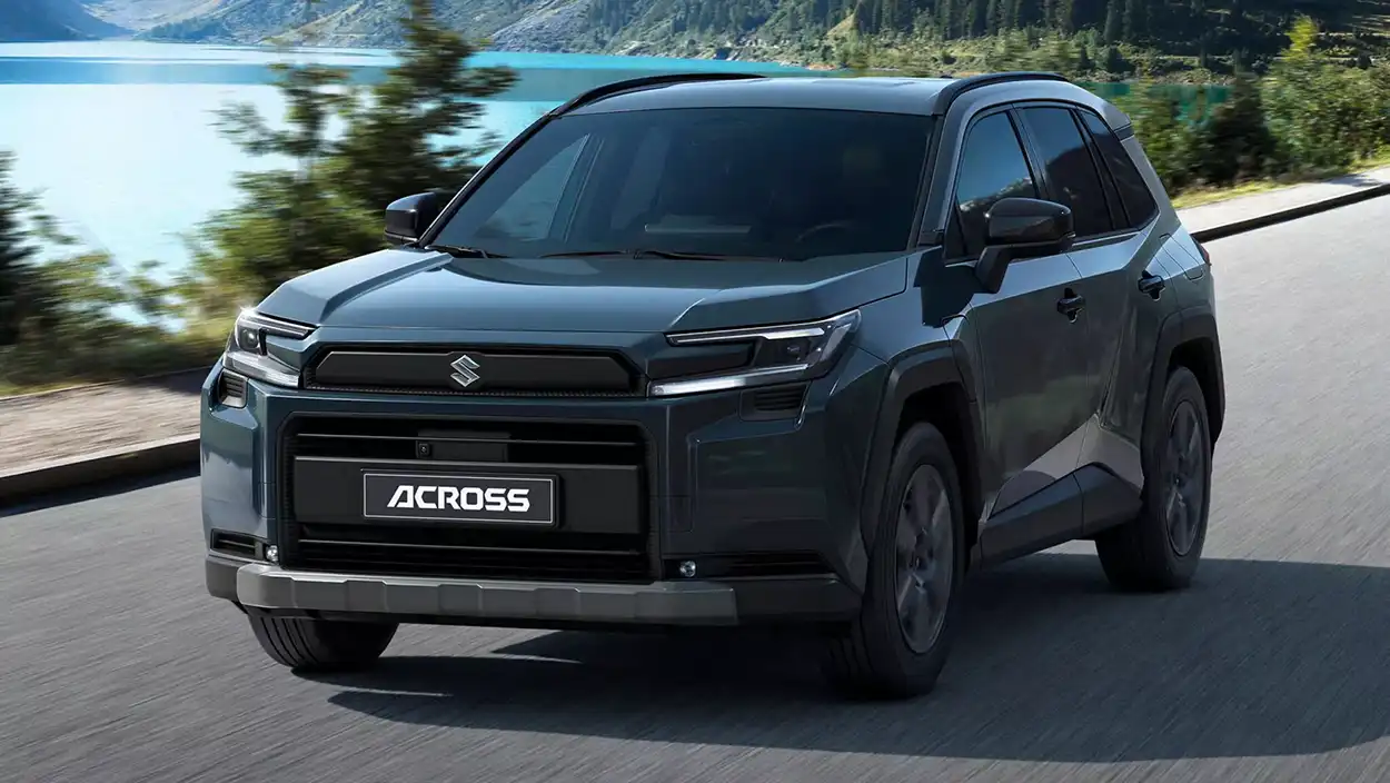 Suzuki Across 2026 вид спереди