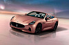 Maserati GranCabrio Folgore 2025 вид спереди