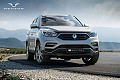 фото SsangYong Rexton 2017-2018 года вид спереди