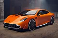 Концепт Mercedes-Benz AMG GT XX 2025 вид спереди