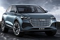 Электрический кроссовер Audi Q4 e-tron concept 2019 года