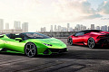 Lamborghini Huracan Evo Spyder 2019-2020 с мягкой откидной крышей