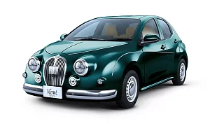Зеленый Mitsuoka Viewt Royal Edition вид спереди