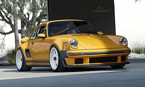 Porsche Singer-Reimagined 911 Carrera Coupe 2025 вид спереди