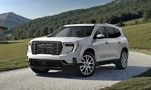 GMC Acadia Denali Ultimate 2026 вид спереди