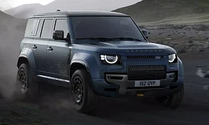 Land Rover Defender OCTA вид спереди