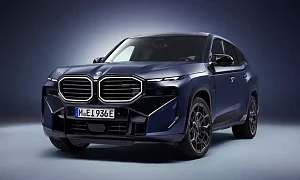 BMW XM 2026 вид спереди