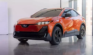 Subaru Uncharted EV вид спереди