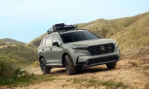 Honda CR-V 2026 вид спереди