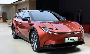 Электрическийвнедорожник Toyota bZ5 EV