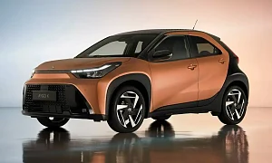 Toyota Aygo X вид спереди