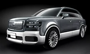 Toyota Century вид спереди