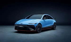 Hyundai Ioniq 6 N вид спереди