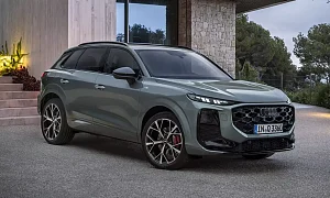 Audi Q3 2026 вид спереди