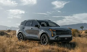 Kia Sportage 2026 вид спереди