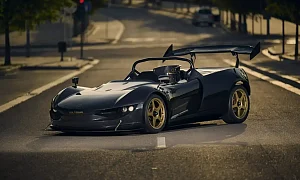 Электрический спорткар Baltasar Revolt R concept