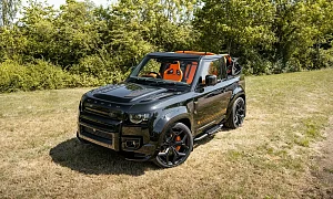 Тюнинговый кабриолет Land Rover Defender